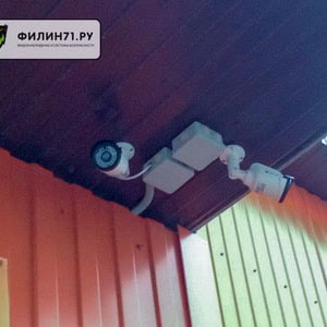 Установка видеонаблюдения на въезде в автомойку